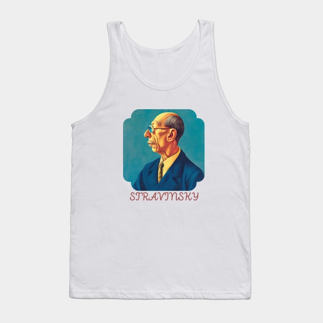 IGOR STRAVINSKY Tank Top by Cryptilian